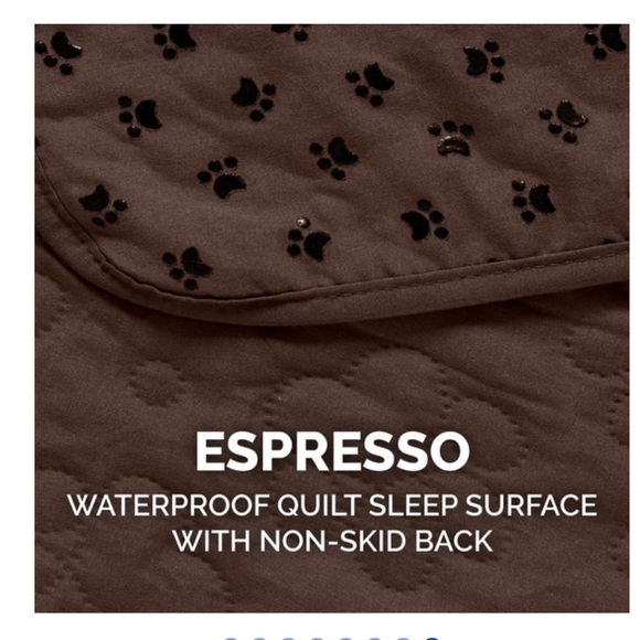 Furhaven non slip furniture cover large sofa in espresso (NWOT) - Picture 10 of 10